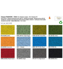 Seduta operativa Hubble HUHU - tessuto Chili - braccioli regolabili - celeste - Unisit