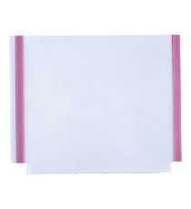 Tasche GS adesive con soffietto - PVC - 22 x 18 cm - trasparente - Sei Rota - conf. 10 pezzi