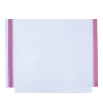 Tasche GS adesive con soffietto - PVC - 22 x 18 cm - trasparente - Sei Rota - conf. 10 pezzi