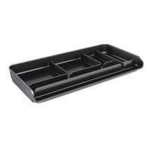 Vaschetta portacancelleria Mydesk - 26,1 x 12,5 x 2,8 cm - nero - Arda