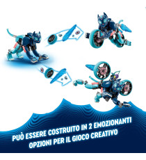 Lego DREAMZzz - 2 in 1 La moto-gatto di Zoey - Lego 71479 moto-gatto oppure gatto Anni 7+ 226pz