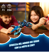 Lego DREAMZzz - 2 in 1 La moto-gatto di Zoey - Lego 71479 moto-gatto oppure gatto Anni 7+ 226pz