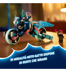 Lego DREAMZzz - 2 in 1 La moto-gatto di Zoey - Lego 71479 moto-gatto oppure gatto Anni 7+ 226pz