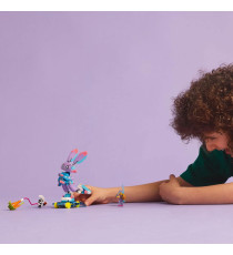 Lego DREAMZzz - 3 in 1 Izzie e il coniglietto del gaming Bunchurro - Lego 71490 con Skateboard e Booster Anni 7+ 252pz