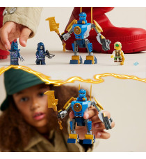Lego Ninjago - Pack Mech da battaglia di Jay - Lego 71805 con 4 Minifigure tra cui Master Lloyd e Armi Anni 8+ 78pz