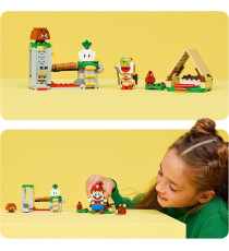 Lego Super Mario - In campeggio con Capitan Toad - Lego 72040 con 3 Figure, una Tenda e un Ponte che Crolla 6+ 159pz