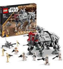 Lego Star Wars - Walker AT-TE - Lego 75337 Droidi da Battaglia e Droide Ragno Anni 9+ 1080pz
