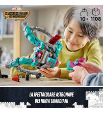 Lego Marvel - L’astronave dei Nuovi Guardiani - Lego 76255 Galassia Volume 3 con Mantis, Drax e Star-Lord Anni 10+ 1108pz