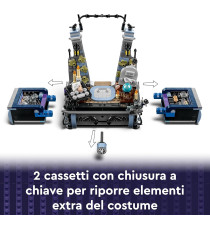 Lego Wednesday - Personaggio di Mercoledì Addams - Lego 76780 Personaggio Snodabile con Mano e Accessori 702pz Anni 10+