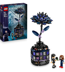 Lego Wednesday - Fiore di dalia nero - Lego 76784 con 2 Mini Bamboline e Accessori 358pz Anni 9+
