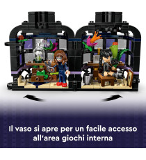 Lego Wednesday - Fiore di dalia nero - Lego 76784 con 2 Mini Bamboline e Accessori 358pz Anni 9+