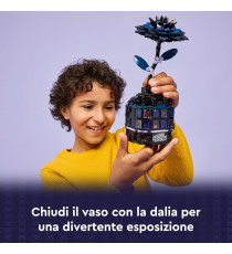 Lego Wednesday - Fiore di dalia nero - Lego 76784 con 2 Mini Bamboline e Accessori 358pz Anni 9+