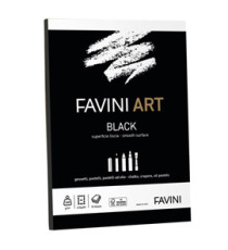 Album collato Black - A4 - 320 gr - 10 fogli - Favini Art