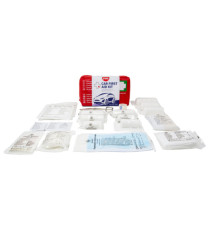 Astuccio di pronto soccorso per auto Soft Bag DIN 13164 2022 - 21,5 x 15 x 8,5 cm - rosso - PVS