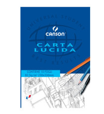Blocco carta lucida - 23 x 33 cm - 10 fogli - 80gr - uso manuale - Canson