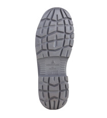 Calzatura di sicurezza Jet3 S1P SRC - pelle crosta pigmentata - numero 46 - nero - Deltaplus