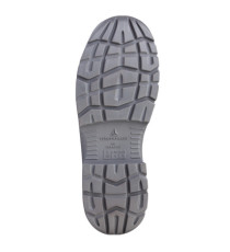 Calzatura di sicurezza Jet3 S1P SRC - pelle crosta pigmentata - numero 46 - nero - Deltaplus