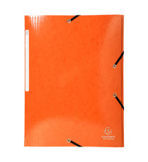 Cartella 3 lembi con elastico angolare Iderama - A4 - dorso 3,5cm - 10 colori assortiti - Exacompta