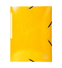 Cartella 3 lembi con elastico angolare Iderama - A4 - dorso 3,5cm - 10 colori assortiti - Exacompta