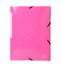 Cartella 3 lembi con elastico angolare Iderama - A4 - dorso 3,5cm - 10 colori assortiti - Exacompta