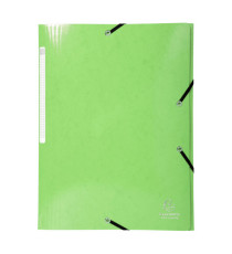 Cartella 3 lembi con elastico angolare Iderama - A4 - dorso 3,5cm - 10 colori assortiti - Exacompta