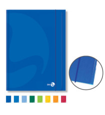 Cartella 3 lembi con elastico Color - A4 - colori assortiti - BM
