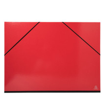 Cartella porta disegni con elastico angolare Iderama - 50 x 65 cm - cartoncino plastificato - colori assortiti - Exacomp