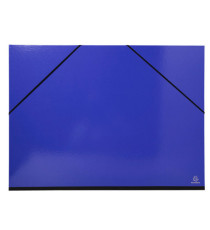 Cartella porta disegni con elastico angolare Iderama - 50 x 65 cm - cartoncino plastificato - colori assortiti - Exacomp