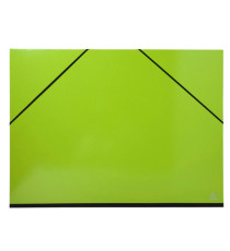 Cartella porta disegni con elastico angolare Iderama - 50 x 65 cm - cartoncino plastificato - colori assortiti - Exacomp