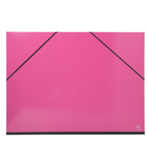 Cartella porta disegni con elastico angolare Iderama - 50 x 65 cm - cartoncino plastificato - colori assortiti - Exacomp