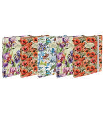 Cartella progetti Nature Flowers - 26 x 34 cm - dorso 3 cm - con elastico - Pigna