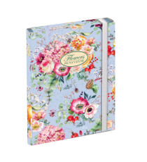 Cartella progetti Nature Flowers - 26 x 34 cm - dorso 3 cm - con elastico - Pigna