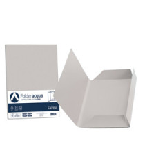 Cartellina 3 lembi Acqua - 200 gr - A4 - cartoncino bristol - ghiaccio - Favini - conf. 25 pezzi