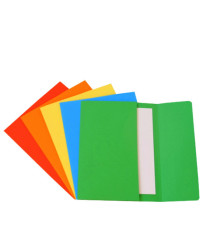 Cartellina a busta - 200 gr - A4 - cartoncino bristol - 5 colori assortiti - Starline - conf. 25 pezzi