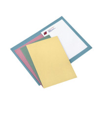 Cartellina semplice - 145 gr - 25 x 34 cm - azzurro - cartoncino manilla - Cartotecnica del Garda - conf. 100 pezzi