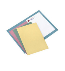 Cartellina semplice - 145 gr - 25 x 34 cm - azzurro - cartoncino manilla - Cartotecnica del Garda - conf. 100 pezzi