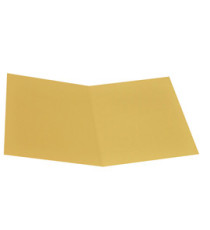 Cartellina semplice - 145 gr - 25 x 34 cm - giallo - cartoncino manilla - Cartotecnica del Garda - conf. 100 pezzi