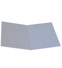 Cartellina semplice - 145 gr - 25 x 34 cm - grigio - cartoncino manilla - Cartotecnica del Garda - conf. 100 pezzi