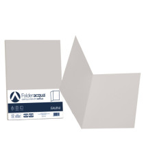 Cartellina semplice Acqua - 200 gr - A4 - ghiaccio - cartoncino bristol - Favini - conf. 50 pezzi