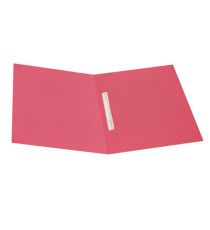 Cartellina semplice con pressino - 200 gr - 25 x 34 cm - cartoncino riciclato manilla - magenta - Cartotecnica del Garda
