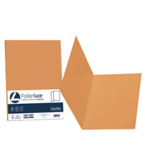 Cartellina semplice Luce - 200 gr - A4 - arancio - cartoncino bristol - Favini - conf. 50 pezzi