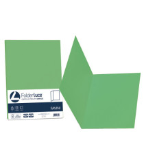 Cartellina semplice Luce - 200 gr - A4 - verde - cartoncino bristol - Favini - conf. 50 pezzi