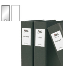 Portaetichette adesivo - 22 x 102 mm - trasparente - Djois - conf. 12 pezzi