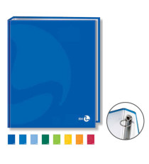 Raccoglitore Color - A5 - 4 anelli tondi 25 mm - dorso 3,5 cm - colori assortiti - BM