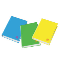 Raccoglitore One Color - A4 - 4 anelli tondi 30 mm - colori assortiti fluo - Blasetti