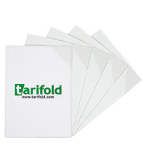 Tasca a L - con retro magnetico - A4 - trasparente - Djois - conf. 5 pezzi