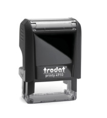 Timbro Original Printy 4.0 4910 - personalizzabile - 26 x 10 mm - 3 righe - autoinchiostrante - Trodat