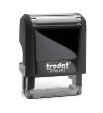 Timbro Original Printy 4.0 4911 - personalizzabile - 38 x 14 mm - 4 righe - autoinchiostrante - Trodat