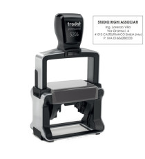 Timbro Professional 5206 - personalizzabile - 56 x 33 mm - 8 righe - autoinchiostrante - Trodat