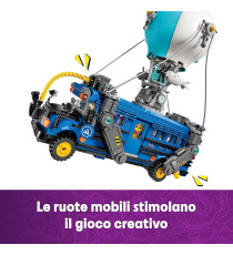 Lego Fortnite - Bus della battaglia - Lego 77073 con 9 Minifigure e Accessori Anni 10+ 954pz
